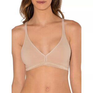 Fruit of the Loom Women's Wirefree Cotton Bralette Small